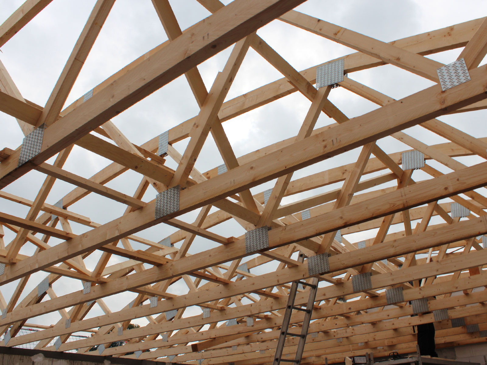 Holzbau Janssen Nagelplattenbinder